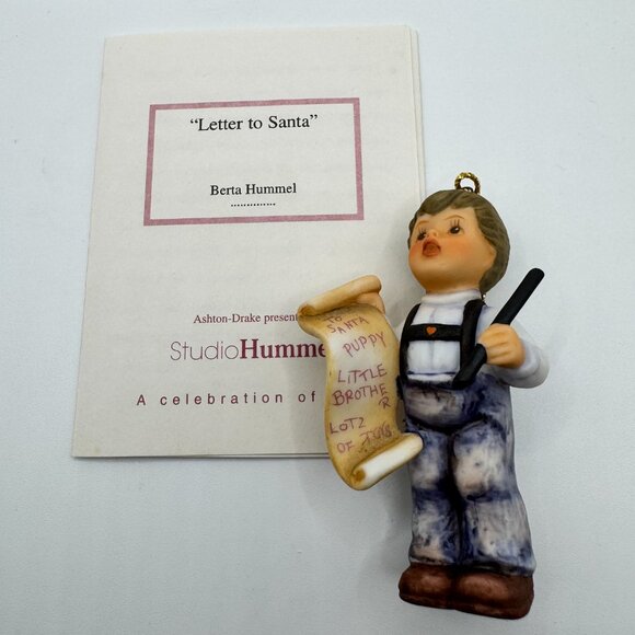 Studio Hummel Set 4 Ornament Trio Berta Hummel - Picture 2 of 12